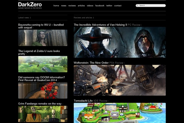 darkzero.co.uk site used Darkzero
