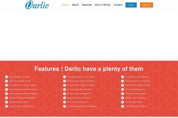 darlic.com site used Aione