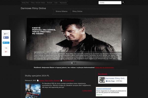 Moviestar theme site design template sample