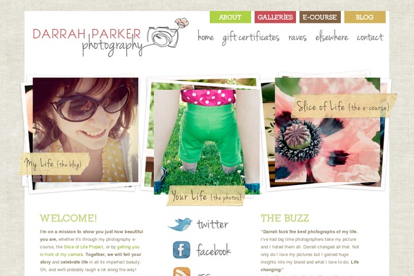 Prophoto4 theme site design template sample