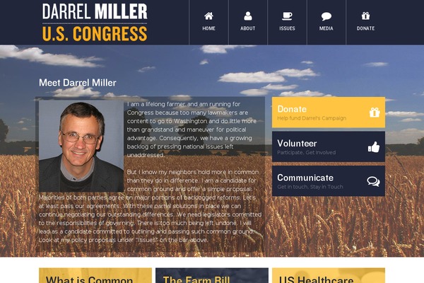 darrelmillerforcongress.com site used Carrington-jam-html5