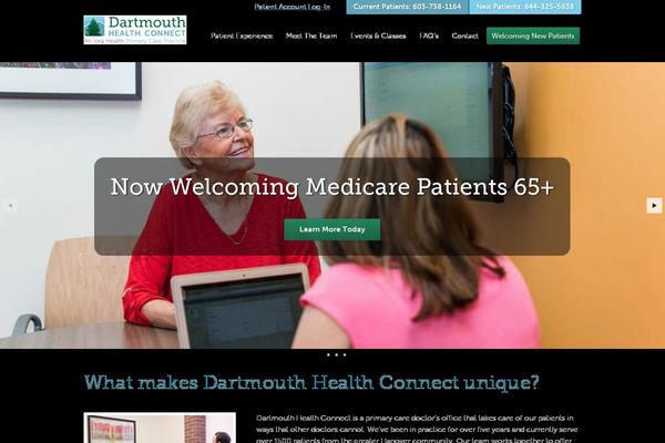 dartmouthhealthconnect.com site used Dartmouth