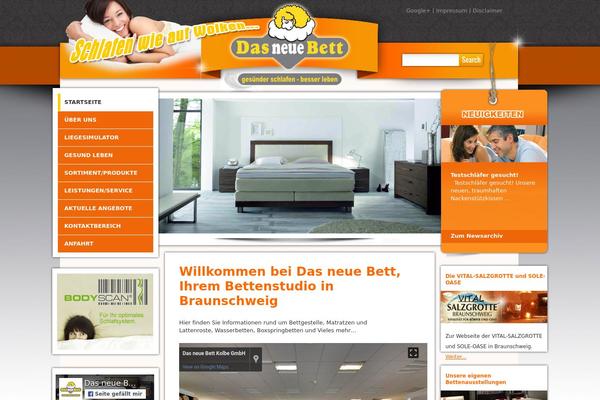das-neue-bett.de site used Kolbe