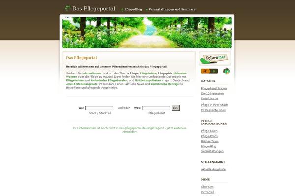 Peaceful Rush theme site design template sample