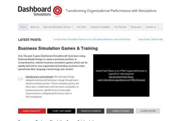 Site using Advanced iFrame plugin