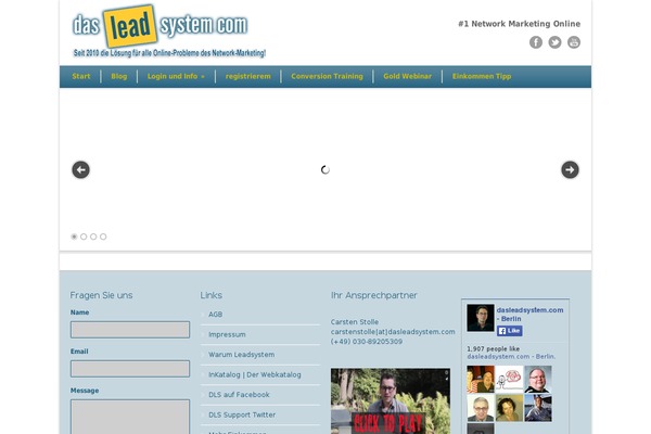 dasleadsystem.de site used ProfitMag