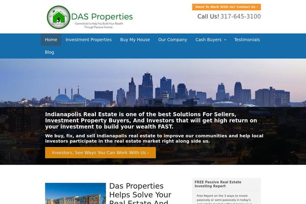 dasproperties.com site used Real-estate-pro