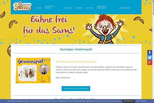 dassams.de site used Sams-childtheme