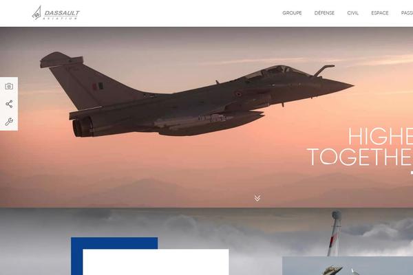 dassault-aviation.com site used Dassault-aviation-2021
