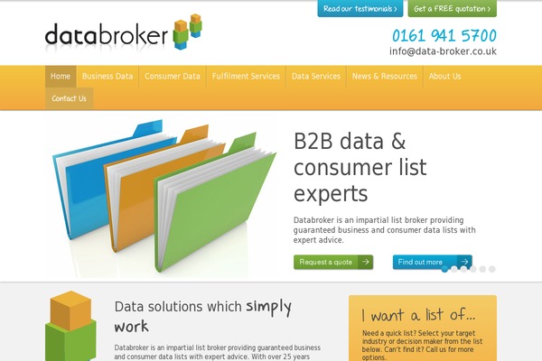 data-broker.co.uk site used Databroker
