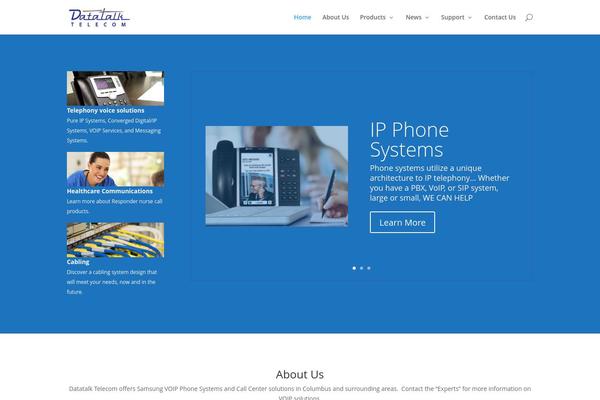data-talk.com site used Astra Child
