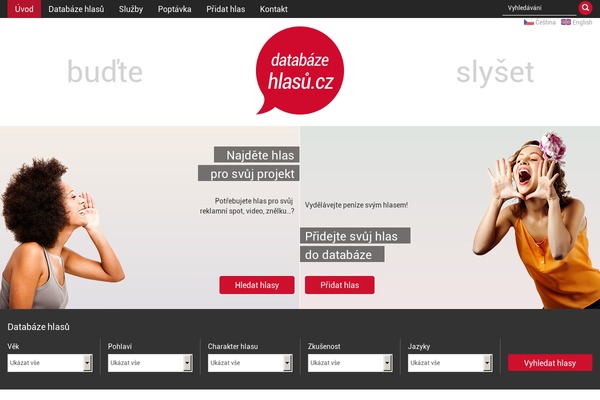 databaze-hlasu.cz site used Dh