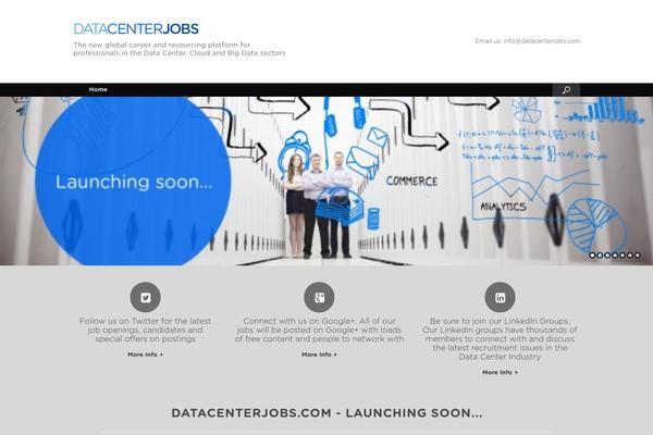 Vantage theme site design template sample