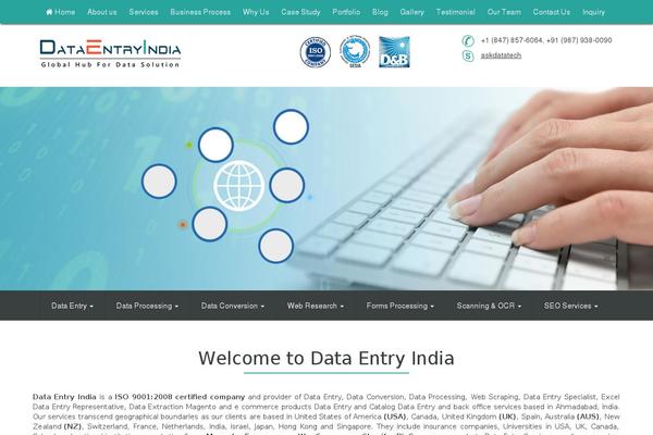 dataentryindia.co.in site used Dataentryindia