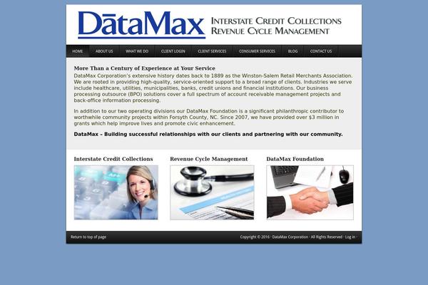 datamax.com site used Brilliance
