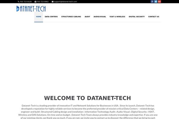 datanet-tech.com site used Datanet-tech