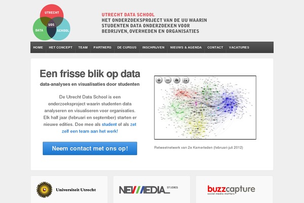 dataschool.nl site used Uu2014