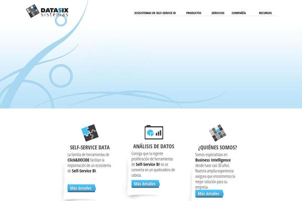 datasix.es site used Datasix