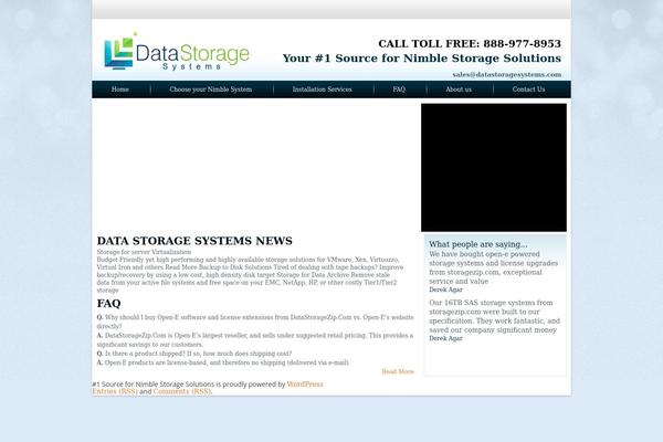 datastoragesystems.com site used Storage