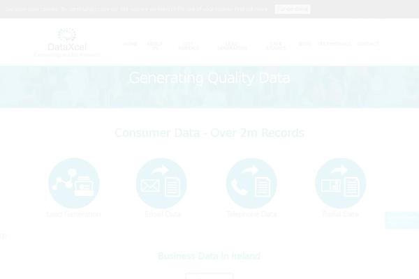dataxcel.ie site used Dataxcel