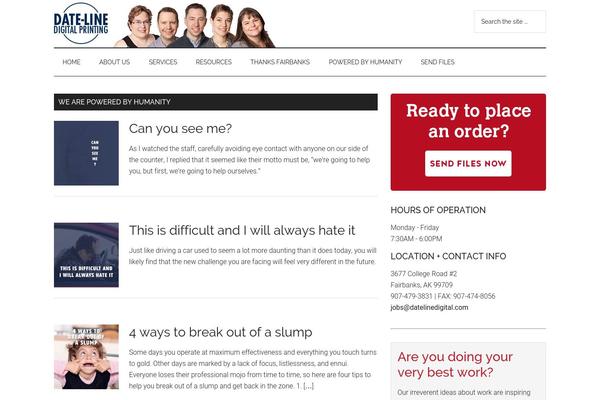 Magazine Pro theme site design template sample