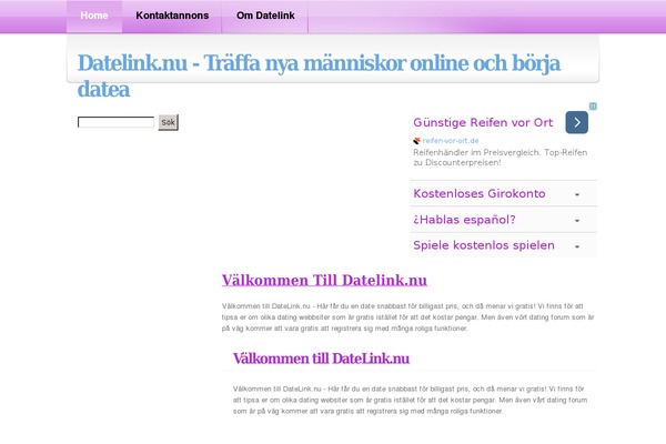 datelink.nu site used Blossoms