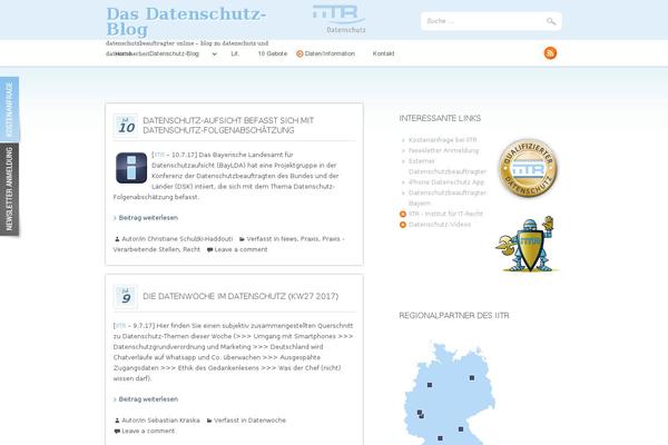 datenschutzbeauftragter WordPress theme, websites list used datenschutzbeauftragter theme datenschutzbeauftragter theme websites examples
