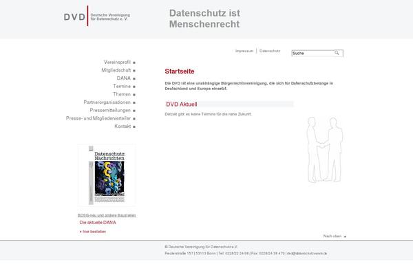 datenschutzverein.de site used Dvd