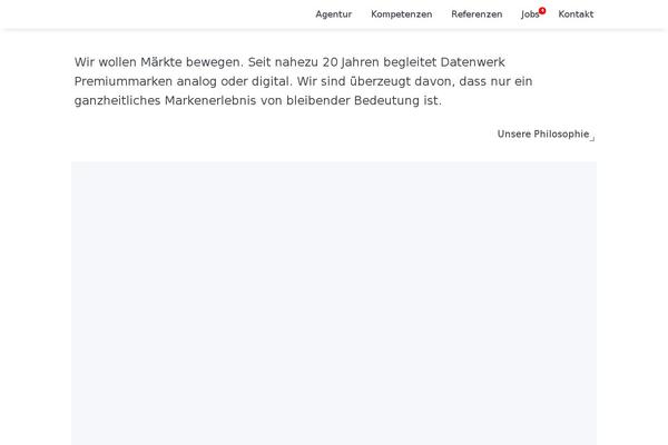 datenwerk.de site used Datenwerk