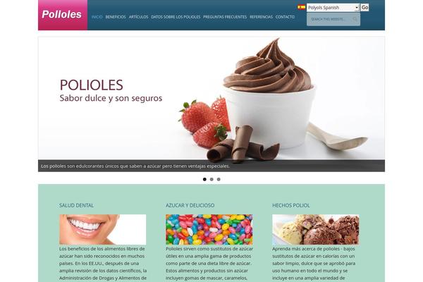polyols theme websites examples