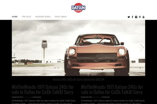 datsunhunter.com site used Neueblogres