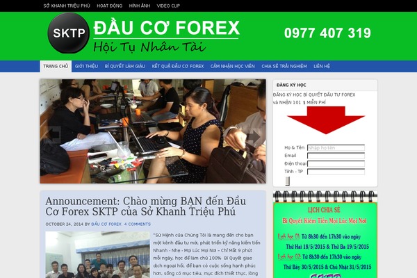 daucoforex.com site used Extended Magazine