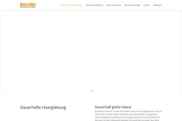 Divi theme site design template sample