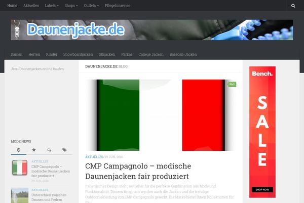 daunenjacke.de site used Newnews