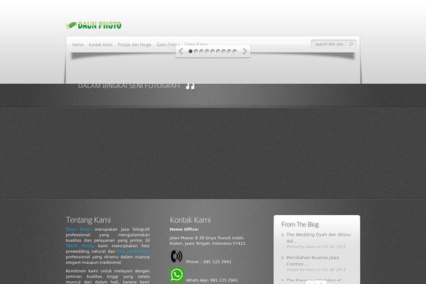 Deepfocus theme site design template sample