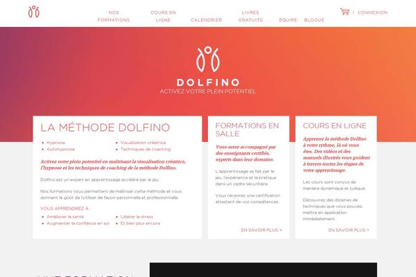 Site using Dolfino-academy plugin
