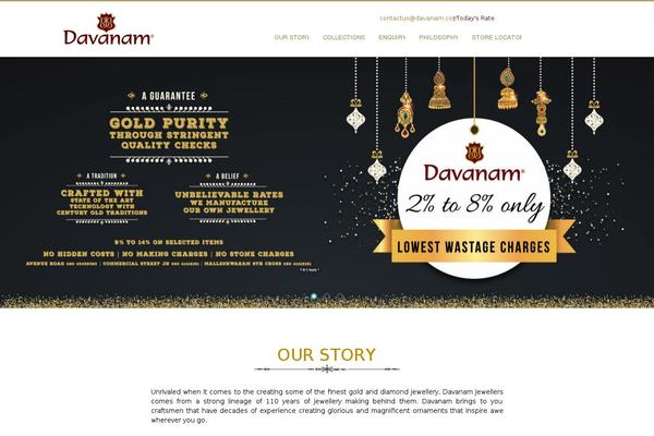 davanam.com site used Davanam