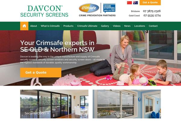 davcon.com.au site used Davcon