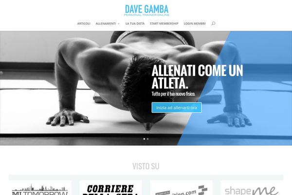davegamba.com site used Davegamba