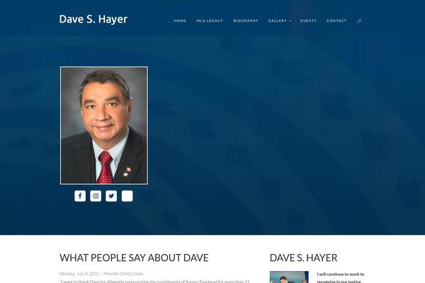 davehayer.ca site used Mckinney-politics-child