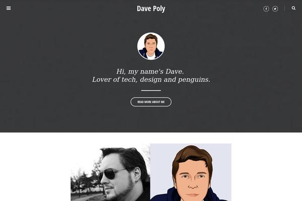 davepoly.com site used Imbt-wp
