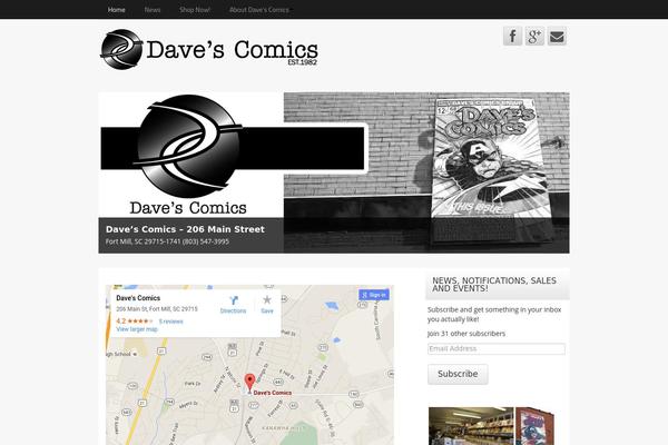 davescomicsonline.com site used Neuro Pro 3