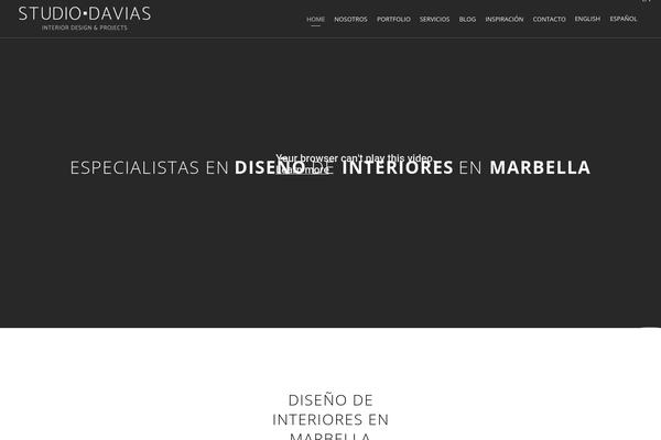davias.es site used Davias-child