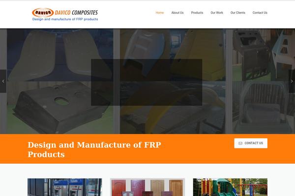 davicocomposites.com site used Davico_temp