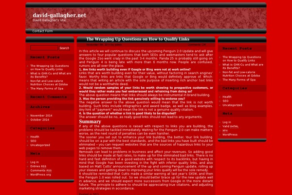 Kinyonga theme site design template sample