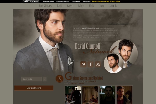 david-giuntoli.com site used Asd-davidgiuntolinetwork