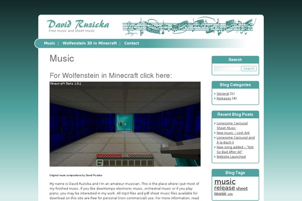 david-ruzicka.com site used Dr-theme