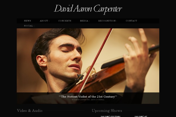 davidaaroncarpenter.com site used Dac