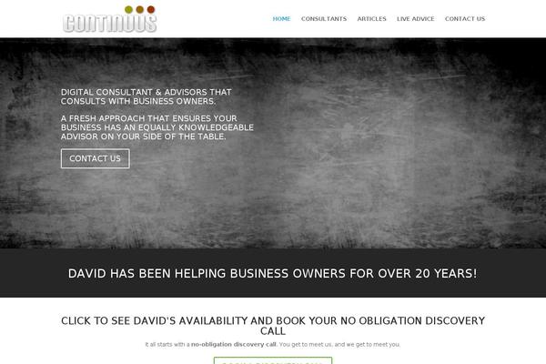 David theme site design template sample