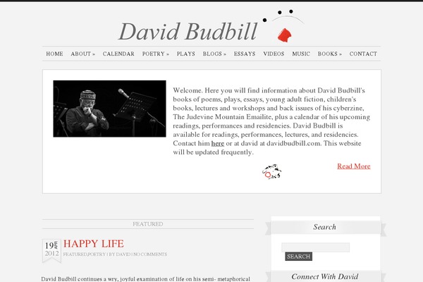 davidbudbill.com site used Papercore_v112